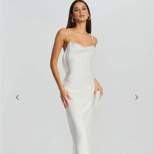 Retrofete White Electra Dress size Large